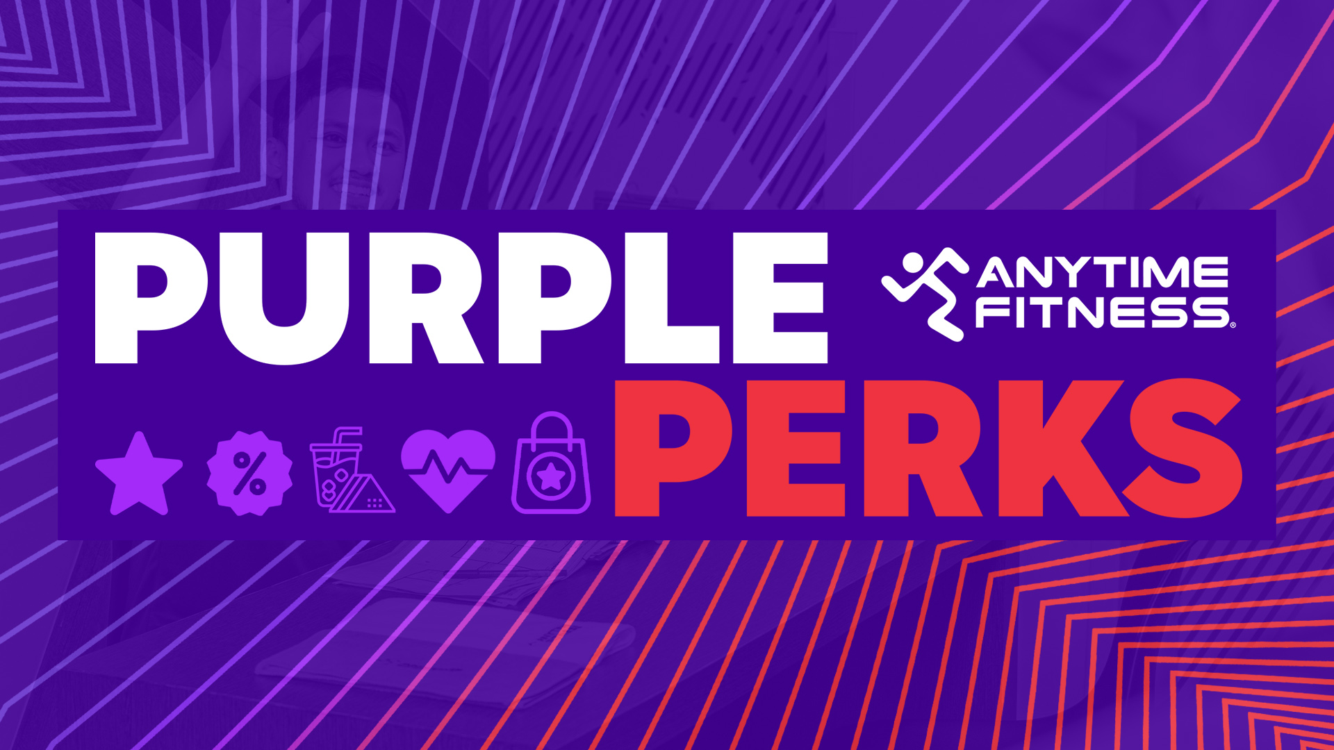 Anytime Fitness Purple Perks