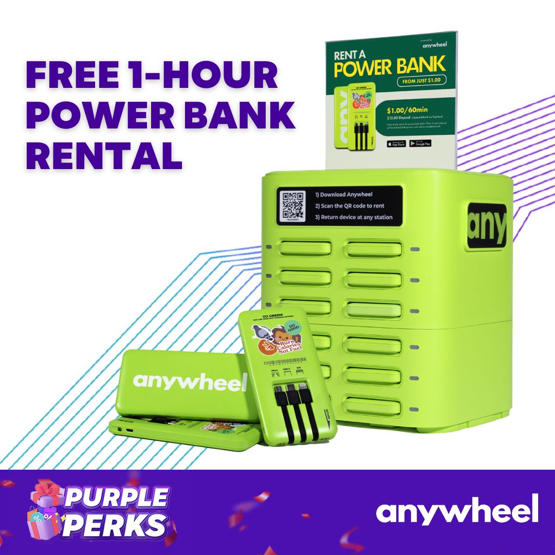 Anywheel Power Bank 1080 x 1080